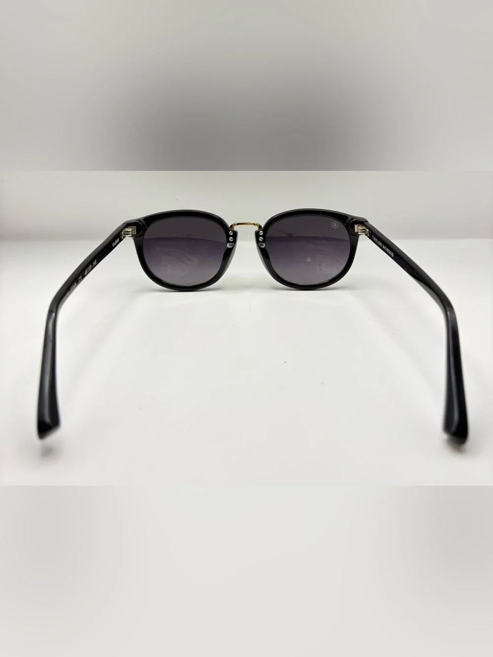 Taylor Morris Vredefort Black Oval Sunglasses Frames Only